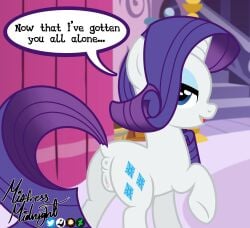 rarity (mlp) from friendship is magic by mistressmidnight
