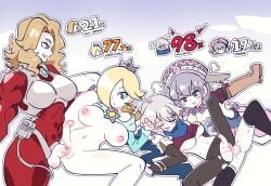 4futas artist_request bodysuit competitive_sex crossover f-zero fire_emblem fire_emblem:_radiant_dawn full-package_futanari futa_on_futa futanari gameplay_mechanics intersex large_penis mario_(series) medium_penis melia_antiqua micaiah_(fire_emblem) missionary_position mrs._arrow multiple_futa penis_size_difference princess_rosalina pussy sex size_difference small_penis super_mario_bros. super_mario_galaxy super_smash_bros. vaginal_penetration xenoblade_(series) xenoblade_chronicles xenoblade_chronicles_(series)