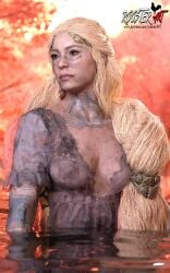 10:16 1girls 3d 4k cleavage dirty dirty_clothes dirty_face dirty_skin erect_nipples female female_only god_of_war in_water long_hair looking_away outdoors partially_submerged patreon patreon_username roosterart sif_(god_of_war) solo solo_female standing wet_dress