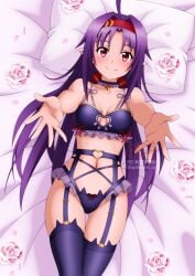 konno yuuki from sword art online by shugo19
