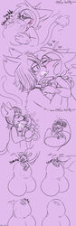 1boy ambiguous_gender animal_genitalia anthro balgias big_dom_small_sub blush breath domination duo endosoma fellatio furry hypnosis kaitty kaittycat kissing larger_male lifting macro magic male male/ambiguous male_domination male_pred micro micro_in_hand micro_on_macro mind_control monochrome open_mouth oral sex sheath sheath_vore shrinking size_difference smaller_ambiguous soft_vore sucking text url vore watermark willing_vore