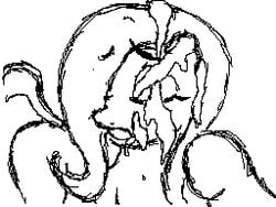 animated black_and_white cum cum_in_mouth cum_on_face cumshot equine erection fellatio female flipnote flipnote_studio fluttershy_(mlp) friendship_is_magic hair horse human human_on_feral interspecies kissing licking long_hair looking_at_viewer monochrome my_little_pony open_mouth oral oral_sex orgasm pegasus penis penis_kiss pony sex smooth_skin tongue tongue_out wings