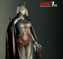 3d alien alien_girl cape mother_of_ultra solo solo_female tagme ultraman_(franchise) umk