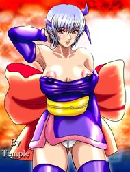 1girls ayane_(doa) dead_or_alive female ninja_gaiden tagme temple_(artist)