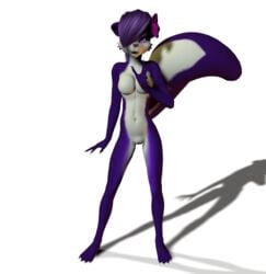 3d anthro color female female_only fifi_la_fume furry skunk solo tiny_toon_adventures unrealfox warner_brothers