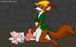 2010 bunny cub disney female penis robin_hood_(character) robin_hood_(disney) sis_(robin_hood) whore_o._matic