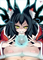 ahri from league of legends by deksodba