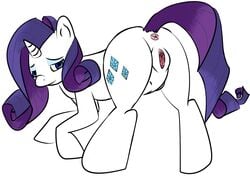 friendship_is_magic my_little_pony purple_hair rarity_(mlp) saurian smooth_skin tagme