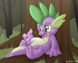 dragon friendship_is_magic hellticket male male_only my_little_pony smooth_skin spike_(mlp) tagme