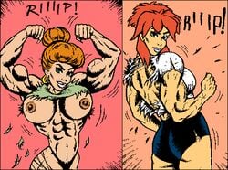 asterix_and_obelix crossover kiva_andru megas_xlr mrs._geriatrix muscular_female ritualist_(artist)