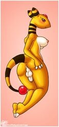 2012 ampharos futanari intersex nintendo pokemon pokemon_(species) rapps tagme