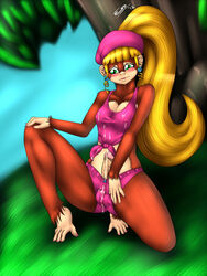 dixie kong from donkey kong (series) by pherociouseso