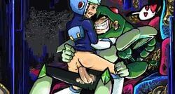 gemini_man giaru_(artist) male_only mega_man mega_man(classic) mega_man_3 snake_man sony-shock