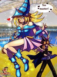 dark_magician_girl sheanimale tagme yami_yugi yu-gi-oh!