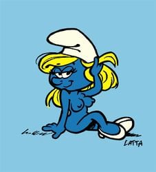 blue_skin latta smurfette tagme the_smurfs