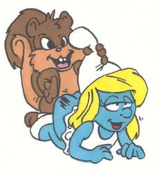 blue_skin smurfette tagme the_smurfs