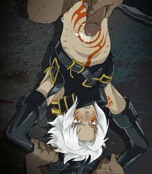 .hack// assisted_rape body_markings boy_rape clothed cry cum cum_on_body forced forced_yaoi gloves grab group_sex handjob haseo male male_rape_victim penis petite rape restrained size_difference tattoo tears threesome two_on_one uncensored white_hair wrist_grab yaoi