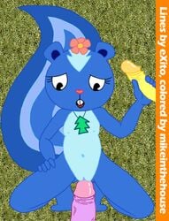 blue_fur cuddles_(htf) edit excito happy_tree_friends mikeinthehouse mondo_media petunia petunia_(htf) purple_fur purple_penis skunk tagme third-party_edit toothy_(htf) yellow_fur yellow_penis