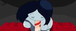 adventure_time fellatio finn_the_human hueci marceline oral tagme tongue_out_blowjob