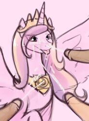 2012 alicorn curly_hair friendship_is_magic horse my_little_pony princess_cadance_(mlp) redintravenous straight_hair tagme