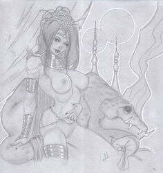 a_princess_of_mars barsoom dejah_thoris jaiden_lourde monochrome tagme