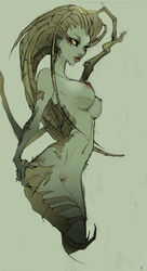 1girls breasts female female_only nipples pussy queen_of_blades sarah_kerrigan solo solo_female starcraft tagme zerg