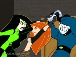 disney dr._drakken female helix human kim_possible kimberly_ann_possible male nipples shego tagme