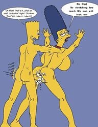 anal ass bart_simpson breasts color female human incest insertion male marge_simpson nude penis sex straight tagme the_fear the_simpsons vulva