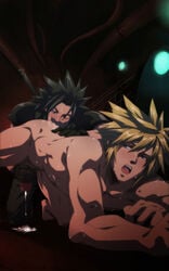 cloud strife from final fantasy by black monkey