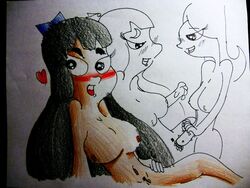 candace_flynn disney nipples phineas_and_ferb rough_sketch stacy_hirano tagme