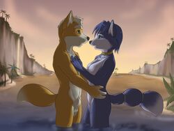 fox mccloud from star fox by eclipsewolf