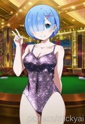 1girl 1girls ai_generated anime breasts curvy curvy_female curvy_figure eyes female fit hair nsfw re:zero_kara_hajimeru_isekai_seikatsu rem_(re:zero) stickyai tits voluptuous