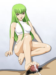 c.c. code_geass falchion female footjob