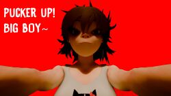 asian asian_female noodle_(gorillaz) noodle_(humility) nude nude_female smirk smirking smirking_at_viewer topwear