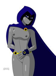 dc dc_comics rachel_roth ranwolf raven_(dc) straight_hair tagme teen_titans