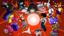 anthro catgirl fox goblin_female large_breasts men oc pig_girl sheep_girl shortstack teddy_bear women