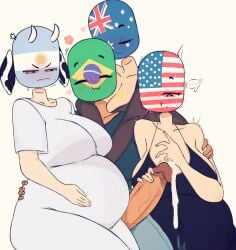 1futa 2026 3girls angry argentina_(countryhumans) australia_(countryhumans) big_breasts big_penis brazil_(countryhumans) countryhumans countryhumans_girl cum cum_drip dark-skinned_futa dark_skin erect_penis erection flawsy flower heart pale-skinned_female pale_skin pregnant pregnant_female tagme united_states_of_america_(countryhumans) white_background