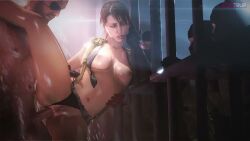 arkihamatnight big_boss crimsonike deathbloomsva dob3rpup_(va) fugtrup metal_gear_solid public quiet_(metal_gear) tagme twinkleparkvo video