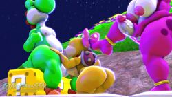 3d 3d_animation animated bimbo_lips birdo blowjob deepthroat dick_sucking dick_sucking_lips foot_on_head forced forced_oral futanari kabalmystic_(style) koopaling loop looping_animation mario_(series) masturbation nintendo no_sound nutmansfm sex tagme thick_ass thick_lips thick_thighs threesome video wendy_o._koopa yoshi