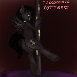 ass doctor_who doctor_whooves equine friendship_is_magic my_little_pony pegasus pole pony rule_63 smooth_skin