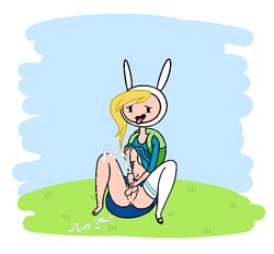 adventure_time backpack bag female fionna_the_human_girl full_circle futa human tagme thighhighs