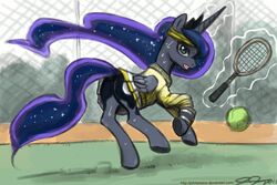 alicorn anus ass equine friendship_is_magic john_joseco my_little_pony princess_luna pussy skirt straight_hair tagme tennis upskirt