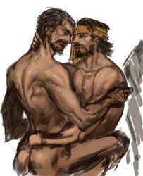 2boys assassin's_creed:_brotherhood assassin's_creed:_revelations assassin's_creed_(series) assassin's_creed_ii ezio_auditore_da_firenze gay male male_only multiple_males rough_sketch ubisoft yaoi yusuf_tazim