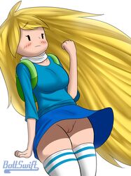 fionna the human girl from adventure time by boltswift