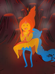 adventure_time bpq00x finn_the_human flame_princess jake_the_dog