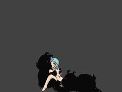 animated blue_hair eluku fairy_crusher fairy_fighting pixel_art tiki virgin