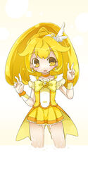 1girls clothing cum cure_peace female magical_girl precure pretty_cure shaen=saa smile_precure tagme yayoi_kise