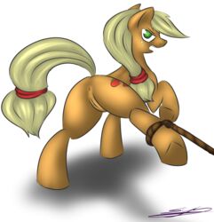 applejack_(mlp) earth_pony equine female female_only friendship_is_magic fur my_little_pony pony smooth_skin solo synad tagme