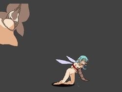 animated breast_milking breasts drinking_worm eluku fairy_fighting lactation milking milking_tentacles nude pixel_art tagme tentacle tentacle_sucking_breasts tiki x-ray