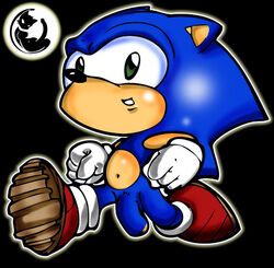 color fur gloves hedgehog male male_only neokat nude penis running solo sonic_(series) sonic_the_hedgehog tagme